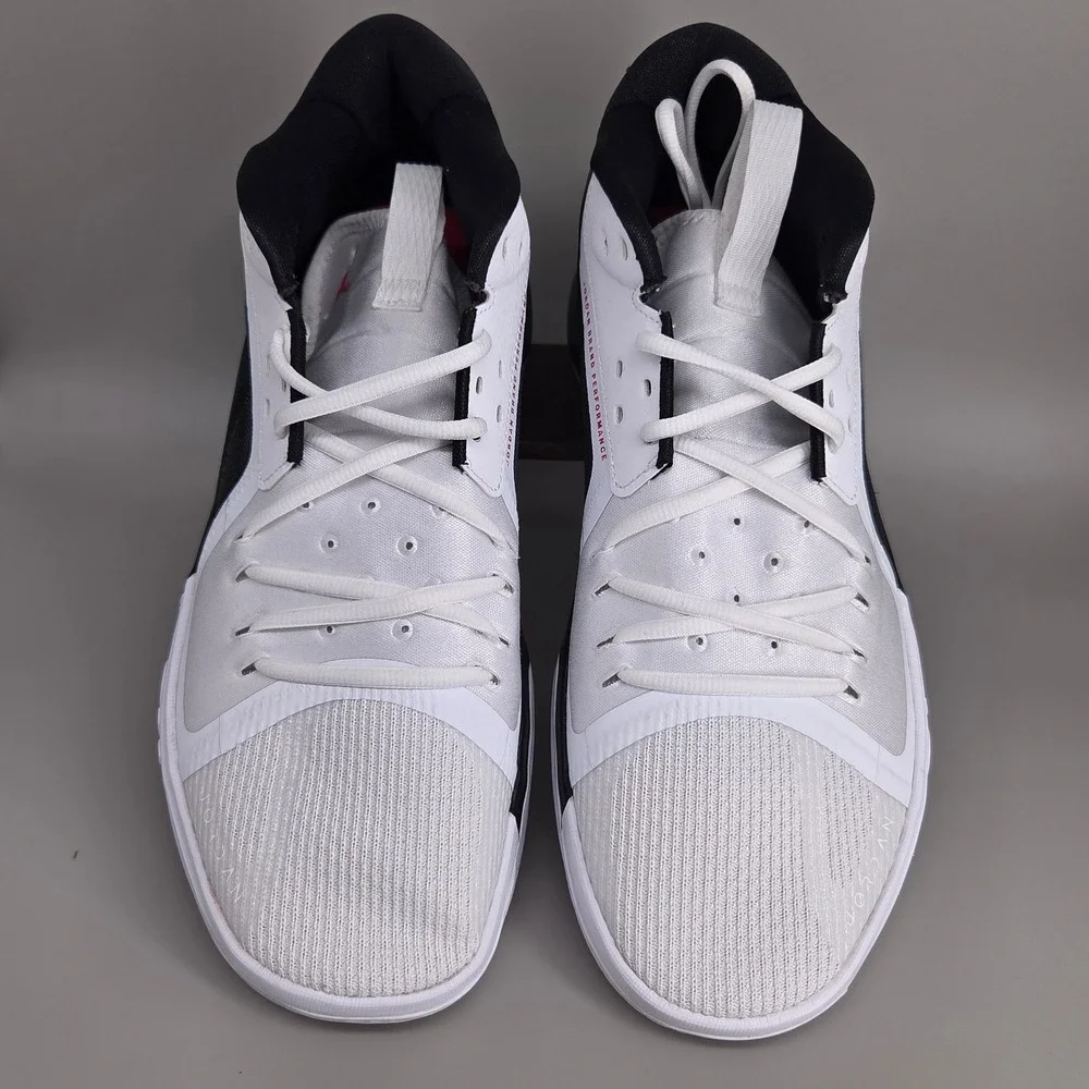 Nike Air Jordan Zoom Separate Basketball Shoes Mens 12 Black White Red Jumpman